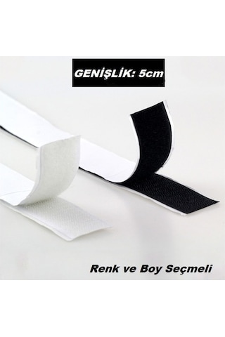 Cırt Cırt Bant, 5Cm Yapışkanlı Cırt Band, Renk Ve Boy Seçmeli