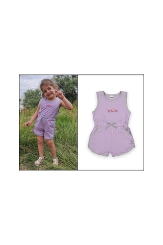 Novy Baby Sıfır Kol Çocuk Şort Tulum - 1-5 Yaş - 2090