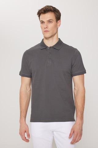 Ac&Co / Altınyıldız Classics Erkek Antrasit Slim Fit Dar Kesim Polo Yaka Kısa Kollu Tişört 4A4820200001AtrxXL Antrasit