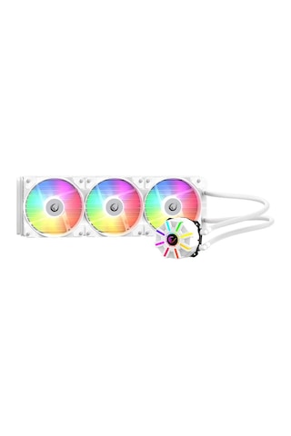 Rampage Helıos C3 Beyaz 68cfm 1800rpm Rainbow Amd Am5/ıntel Lga1700 360mm Sıvı Soğutmalı Cpu Fan