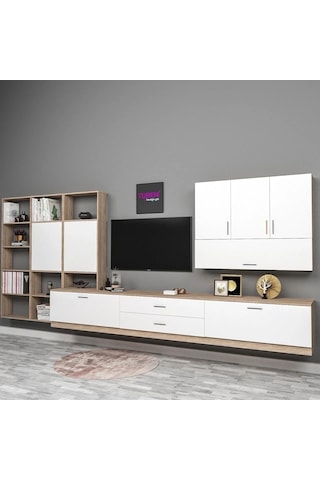 Lara Tv Ünitesi Mdf Siyah