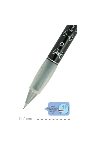 Serve Deep Versatil Kalem Sketch Serisi 0.7mm Siyah Oyun