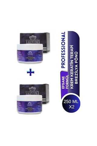 Valentines Professional Krem Keratin Saç Terapi 2 x 250 ML