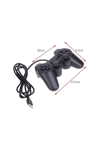 Pc Usb Kablolu Analaog Double Titreşimli Oyun Kolu