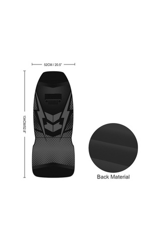 Novahub Araba Koltuk Koruyucu Baskılı Dekorasyon Siyah Otomobil Aksesuarı Diğer