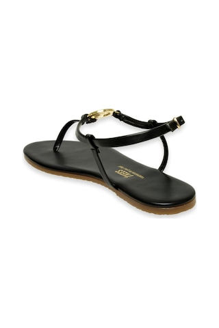 Tkees Tk-8021 Tokali Siyah Kadın Sandalet Siyah
