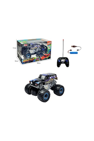 Vardem Oyuncak Jy-1003-04-07-08 Uzaktan Kumandalı Şarjlı Monster Jeep