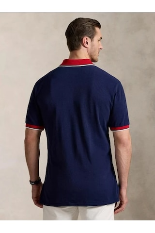 Polo Ralph Lauren Polo Yaka Tişört Lacivert-kırmızı