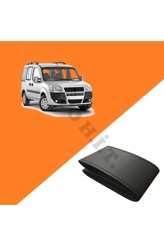 Fiat Doblo D2 Uyumlu Deri Direksiyon Kılıfı Kaliteli Dikmeli Siyah