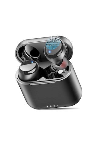 Tozo T6 Tws Kablosuz Bluetooth Kulaklık - Ipx8 Su Geçirmez Dokunmatik Şarj Kutulu Kulak İçi Kulaklık Diğer