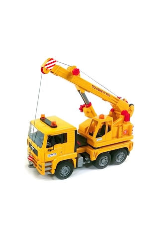 Bruder Man Vinçli Kamyon Sarı 02754