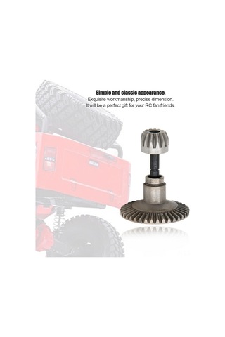 Geekyou Axıal Scx10 İçin 13t/38t Metal Ön-arka Köprü Dişlileri - Dayanıklı Çelik Malzeme, Uyumlu Wraith/yetı