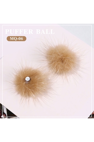 Reedark Tekli Manyetik Çıkarılabilir Saçlı Top Tırnak Dekorasyonu, Doğal/küçük Tırnaklar İçin, Ev/cell Telefon Dekorasyonu, Altın Rengi