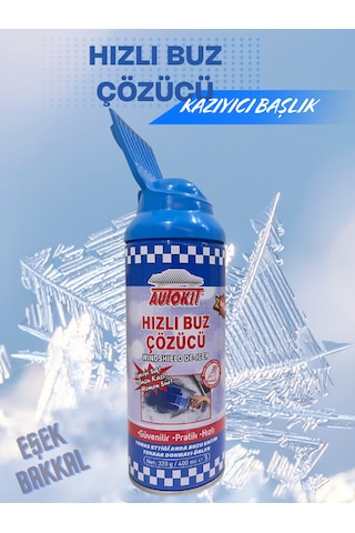 Hızlı Buz Çözücü Kazıyıcılı 400 Ml Anında Buz Çözücü Sprey Diğer