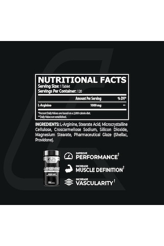 Core Champs L-arginine Nitric Oxide 1000 Mg 120 Tablet - By Kai Greene Aromasız