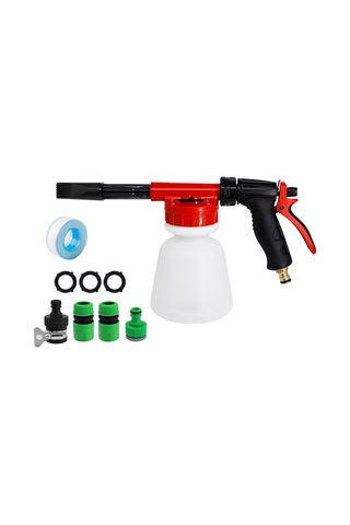 Hallow E16868 Araba Yıkama Köpüğü Tabancası Bahçe Hortumu Püskürtücü