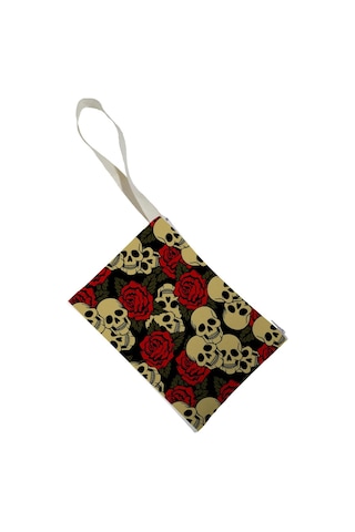 Unisex Kurukafalar Portföy Clutch Çanta