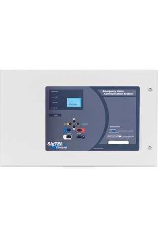 C-TEC SigTEL Compact1-64 ECU-8NT İtfaiyeci Telefon Sistemi Master Kontrolör 8 Hat Bağlanır