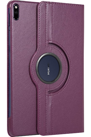 Microsonic Huawei Uyumlu MatePad 10.4'' Kılıf 360 Rotating Stand Deri