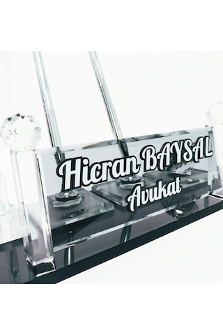 Sentez Bayrak Hediyeli Masa Üstü İsimlik Kişiye Özel Hediye