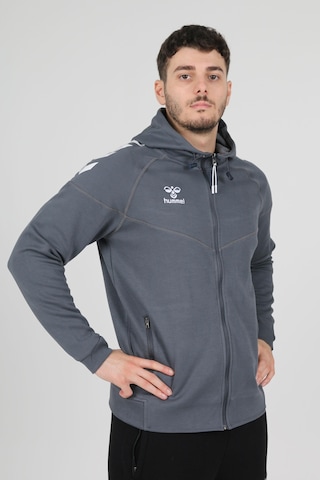 Hummel Armin Pro Pamuklu Sweatshirt Antrasit