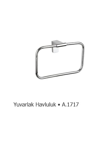 Deppot F1 Yuvarlak Havluluk A.1717 Krom