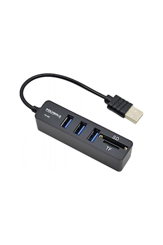Polygold Pg 289 Usb 3.0 Çoklayıcı 3 Port 1 Tb Usb Hub Sd/Tf Giriş