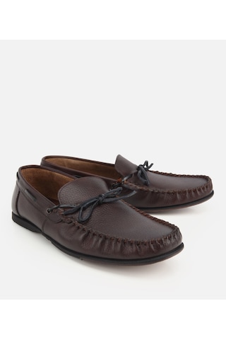 Hotiç Erkek Deri Kahverengi Püskül Detaylı Yumuşak Dokulu Günlük Loafer 02ayh324970a480 02ayh324970a480