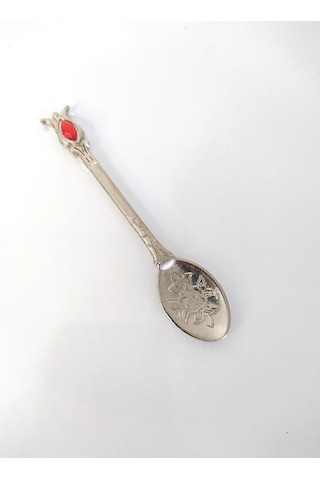 Kaşık Karıştırma Çay Kahve Baharat Şeker Kaşığı Döküm 18186 Gri