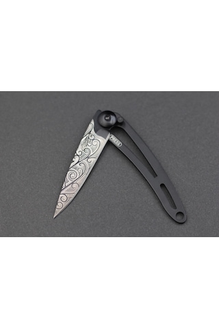 Deejo Kamp 15g, Pocket Knife, Black Naked, Pacific Ocean, Cable Dee103 Gri
