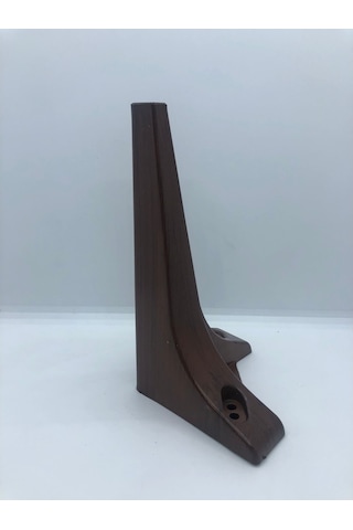 Karakoçaksesuar Plastik,19x10x10 Cm Ceviz Koltuk,Ünite,Berjer Ayağı (4 Adet )