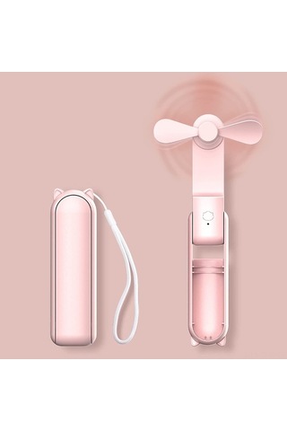 Fortunelane Usb Çift Kullanım Klipli Ventilatör: Iç/dış, Şarj Edilebilir, Mini Taşınabilir Fan