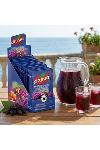 Altunsa Dut Aromalı Toz İçecek 24 x 9 G
