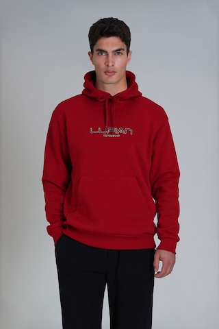 Lufian Erkek Brave Sweatshirt 112030152 Kırmızı Kırmızı