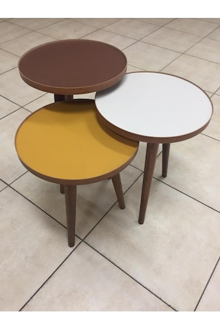 3'Lü Zigon Sehpa Tasarım - 16Mm Veya 18Mm Mdf Tabla (413805149)