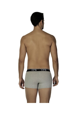 D's Damat Ds Damat Trendy 3'lü Boxer Grı Ds0126 R008