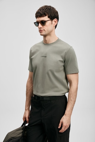 Lufian Marcus Erkek T-shirt 111020322 Yeşil