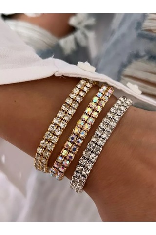 Vally Tıme Taşlı Bileklikler 3 Adet 232998528 Beyaz