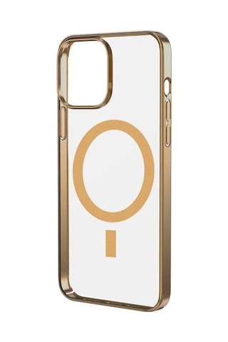 Ally İphone 12 - 12 Pro 6.1inç Magsafe Uyumlu Renkli Kenar Silikon Kılıf- 5775 Mavi