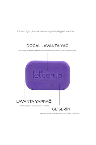 Zeytinyağlı Doğal Sabun Lavanta Yağlı Rahatlatıcı Ve Koruyucu 100 Gr Diğer