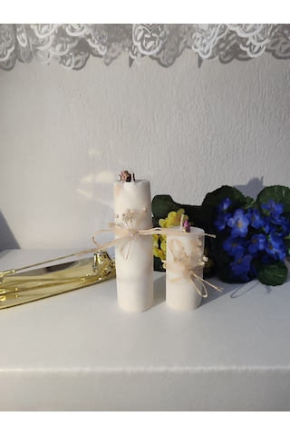 Dekoratif Sütun Mum