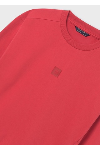 Mayoral Erkek Çocuk İki İplik Sweatshirt Kırmızı KIrmızı