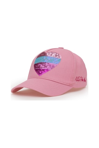 U.s. Polo Assn. Kız Çocuk Pembe Şapka 50312315-vr041 Pembe