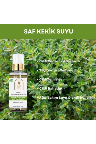 Sera Natura Saf Kekik Suyu 100 ML