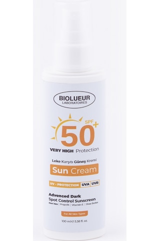 Biolueur Leke Karşıtı SPF50+ Güneş Kremi  2 x 100 ML