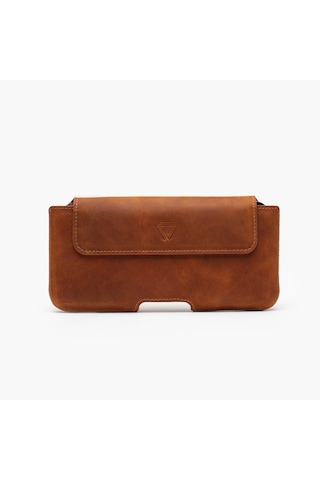 Belt Holster Apple Uyumlu iPhone 16 Plus Taba