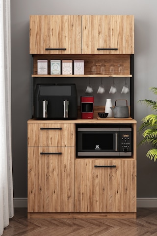 Ervin Kahve Köşesi Airfry Kiler Dolabı Atlantik Çam Atlantik Çam