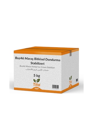 Buz46 Maraş Bitkisel Dondurma Stabilizeri 5 Kg