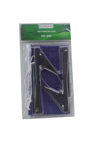 Erzi File Masa Tenisi Filesi Metal Ayaklı Mavi - Siyah