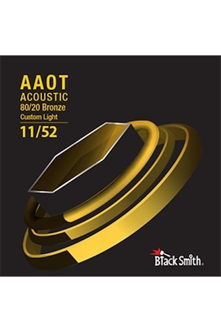 Blacksmith Aabr-1152, Custom Light 11 - 52 Acoustic Tel